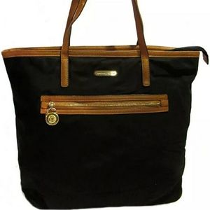 Black Michael Khors Nylon Tote Bag